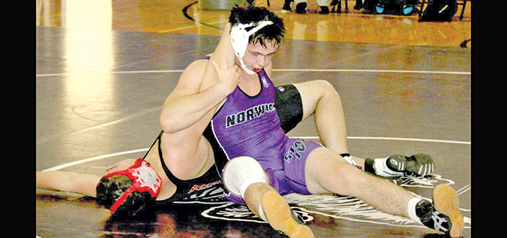 Norwich Wrestling rolls to 54-27 divisional win over Warriors